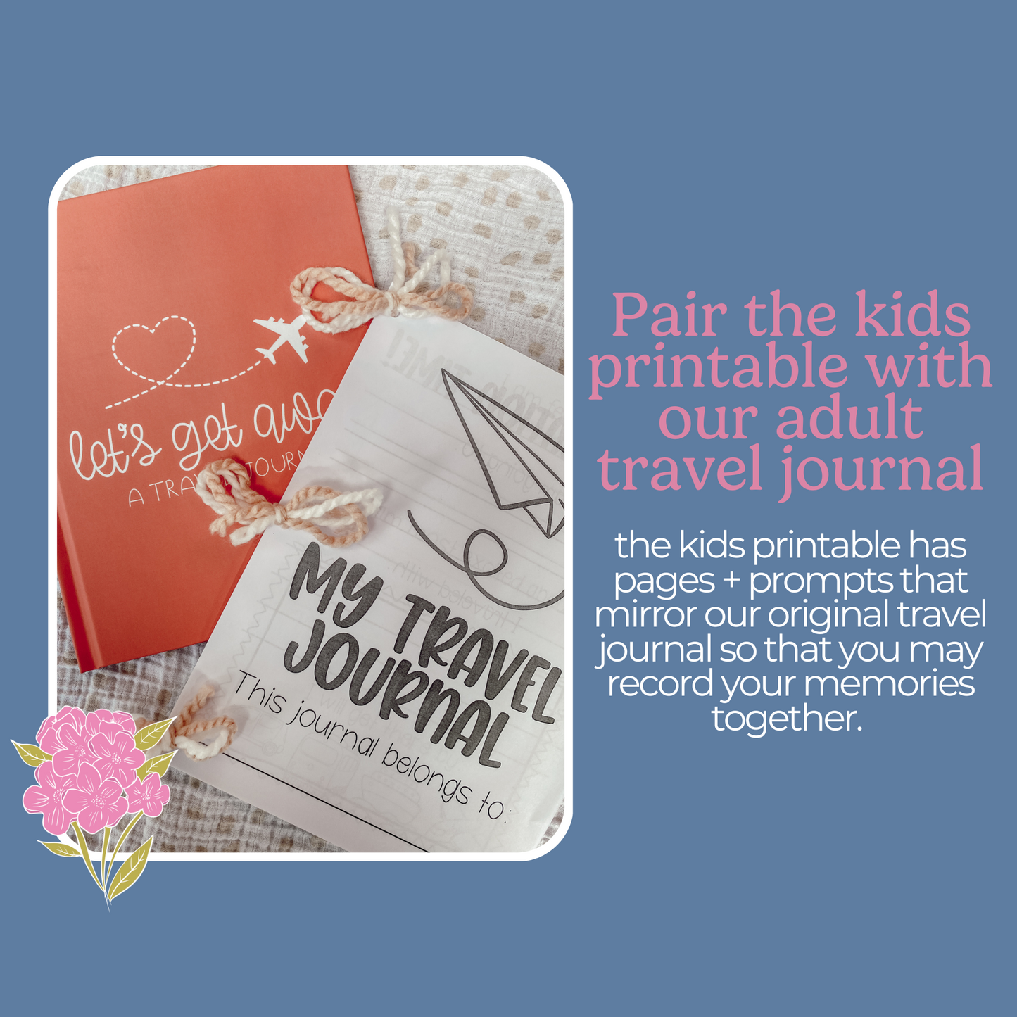 Printable Kids Travel Journal