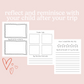 Printable Kids Travel Journal